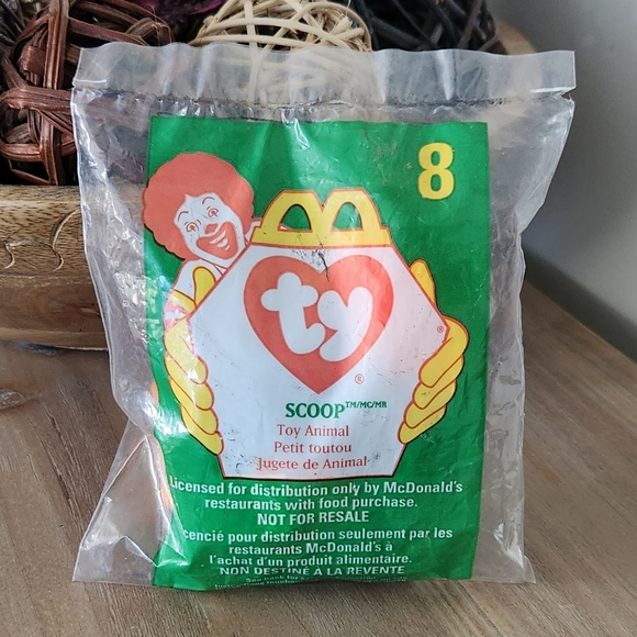 🦩 Ty Beanie Baby “Scoop” the Pelican – 1998 McDonald’s Exclusive, Sealed Collec - Picture 7 of 8